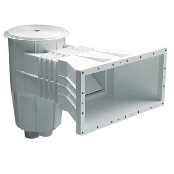 Skimmer for liner and prefabricated pools. - 1