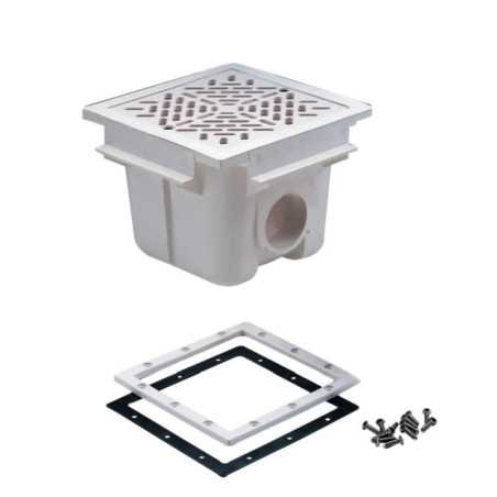 Drain à grille carrée en ABS - 2