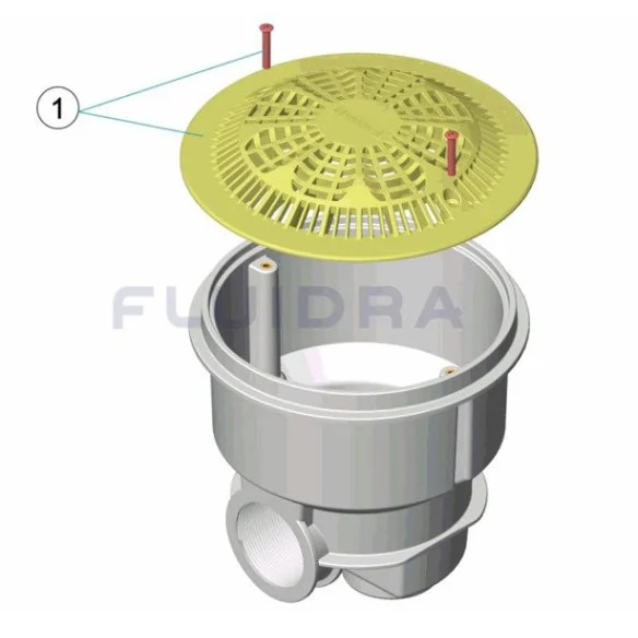 NORM concrete pool drain - 3