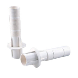 ABS wall bushing for rear connection nipple 2" male thread and smooth int. Ø 50mm - 1