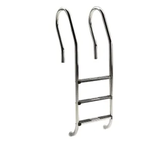 Escalera Modelo Mixta Electropulida - 1 - 