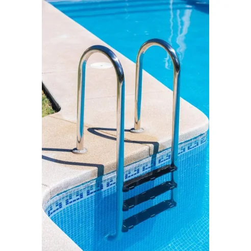 Step protector installed