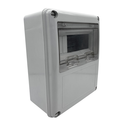 Boîte de distribution électrique pour installer un tableau électrique avec indicateur et 8 modules - 2