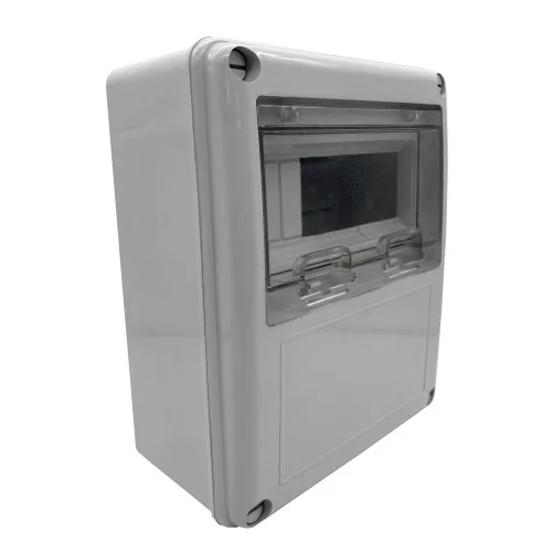 Electrical distribution box to install electrical panel with indicator and 8 modules - 2