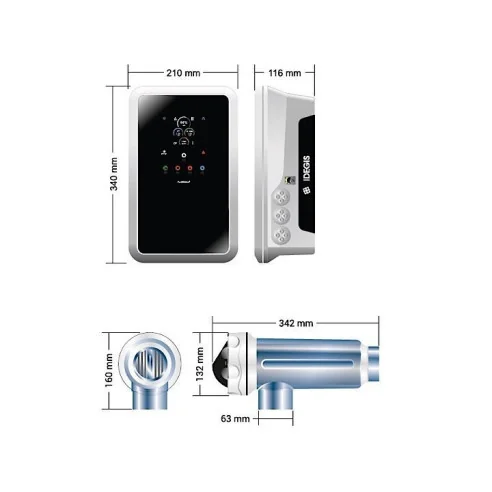 Clorador Salino IDEGIS Domotic 2 - 3 - 