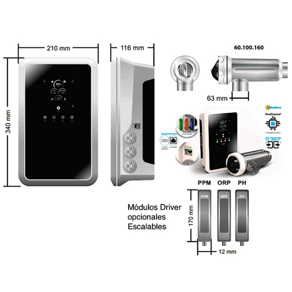 Clorinador de Sal IDEGIS Domótico 2 - 5
