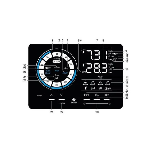 IDEGIS TECNO 2 salt chlorinator - 3