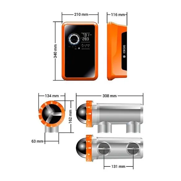 Electrolyseur au sel IDEGIS TECNO 2 - 4