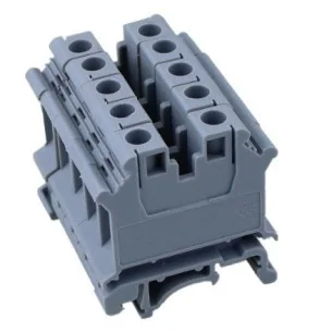 Bloque de terminales de paso - 2,5 mm² - 1 2