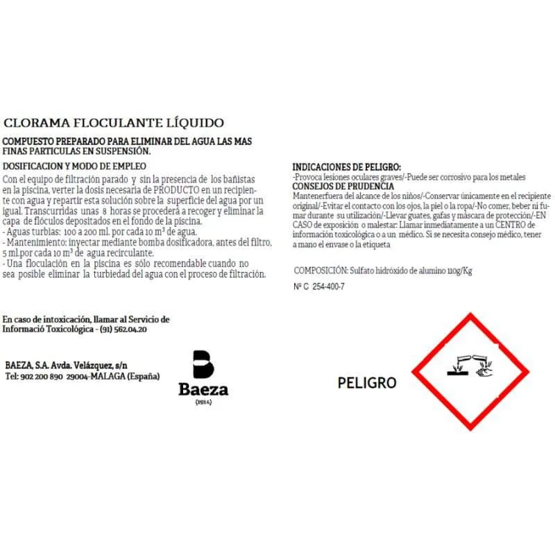 Floculante en cartucho 1 kg. (8 saquitos) - 2 - 