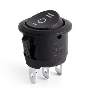 Botão de interruptor de 3 posições ON - OFF - ON - 1