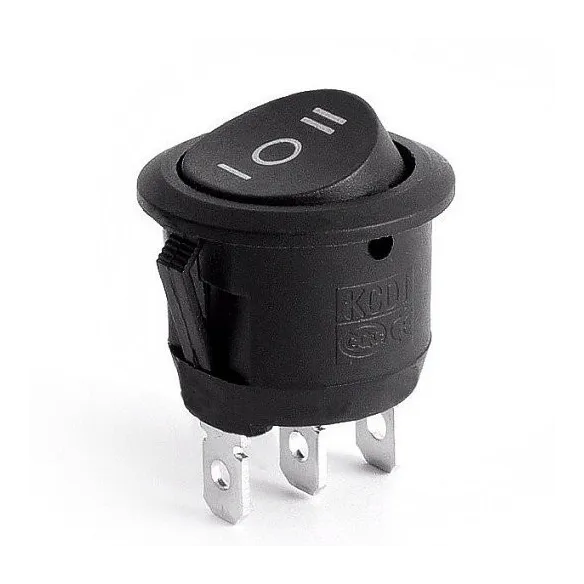 Bouton interrupteur à 3 positions ON - OFF - ON - 1