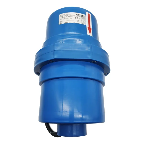 Bomba de ar de uso descontínuo para piscina 0,7kW 1hp - Misturador de ar de turbina dupla - 1