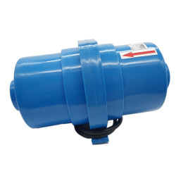 Discontinuous use blower pump for swimming pool 0,7kW 1CV - Double turbine air agitator - 1 2