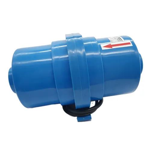 Discontinuous use blower pump for swimming pool 0,7kW 1CV - Double turbine air agitator - 2