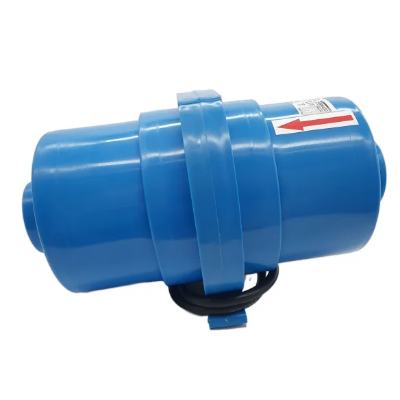 Pompe soufflante à usage discontinu pour piscine 0,7kW 1hp - Mélangeur d'air double turbine - 2