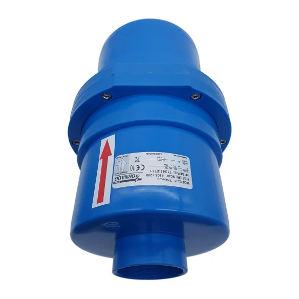 Discontinuous use blower pump for swimming pool 0,7kW 1CV - Double turbine air agitator - 3