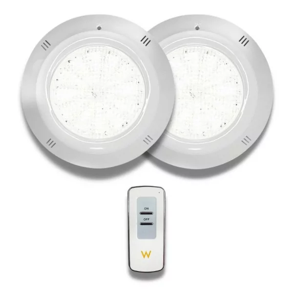 copy of Pack 2 Spotlights Gama Basic LED White 35W 12V AC/DC for swimming pool with Remote Control - 1