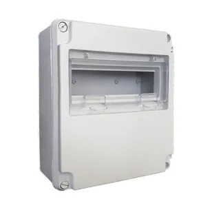 11-Module IP65 Surface-Mounted Electrical Distribution Board