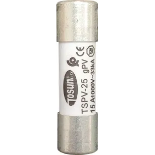 Fusível solar Ø10X38 - 1