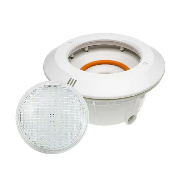 PACK Nicho completo para piscinas de betão + Lâmpada PAR56 LED 25W Branco Frio - 1