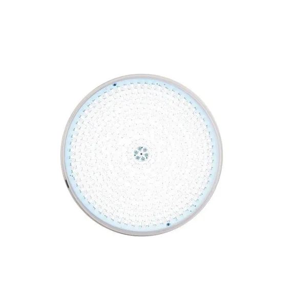 PACK Niche complète pour piscine en béton + disque LED PAR56 35W en Cool White 6000K rempli de résine - 8