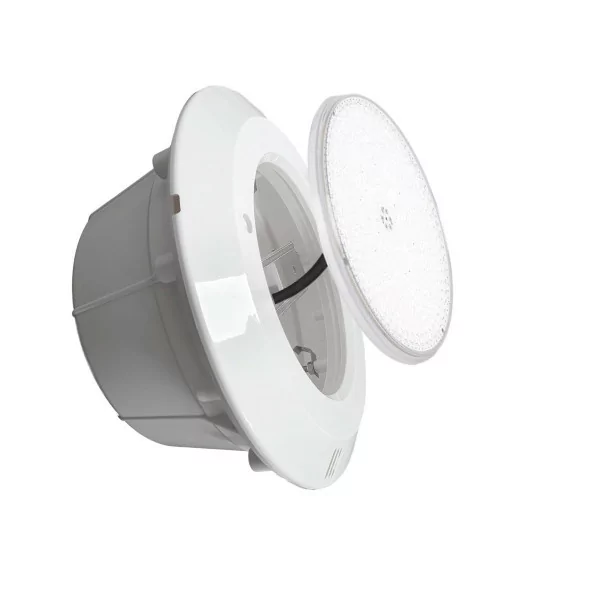 PACK Nicho completo piscina hormigón + Disco LED relleno de resina PAR56 35W en Blanco Frío 6000K - 1