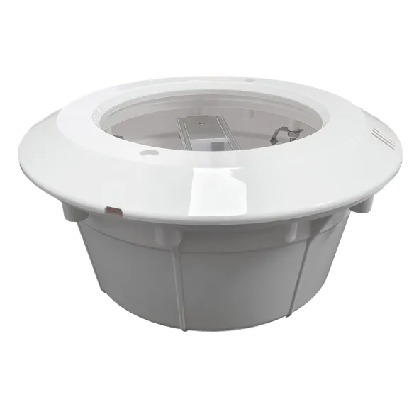 PACK Niche complète pour piscine en béton + disque LED PAR56 35W en Cool White 6000K rempli de résine - 9
