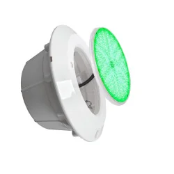 PACK Nicho completo piscina hormigón + Disco LED relleno de resina PAR56 35W en RGB ON/OFF - 1