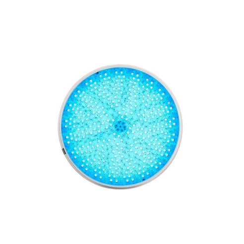 PACK Piscine complète niche liner, fibre et béton + disque LED rempli de résine PAR56 35W en RGB ON/OFF - 8