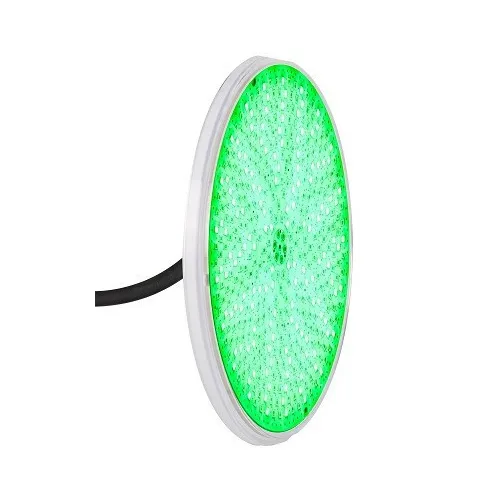 PACK Revestimento completo de nicho de piscina, fibra e betão + disco LED cheio de resina PAR56 35W em RGB ON/OFF - 10