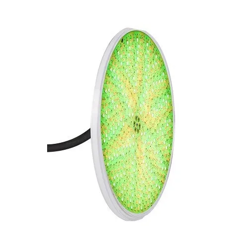 PACK Revestimento completo de nicho de piscina, fibra e betão + disco LED cheio de resina PAR56 35W em RGB ON/OFF - 11