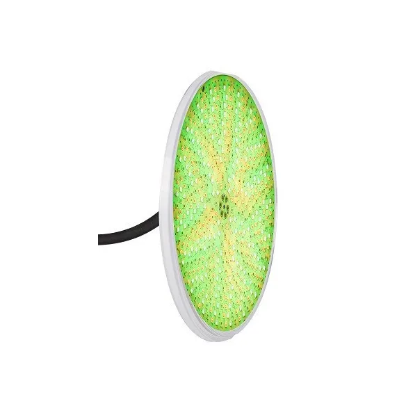 PACK Piscine complète niche liner, fibre et béton + disque LED rempli de résine PAR56 35W en RGB ON/OFF - 11