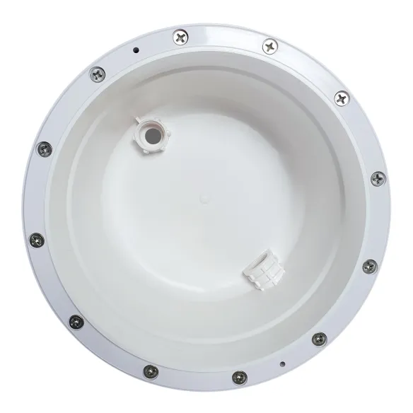 PACK Piscine complète niche liner, fibre et béton + disque LED rempli de résine PAR56 35W en RGB ON/OFF - 3