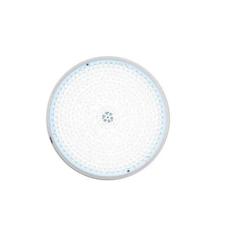 PACK Revestimento completo de nicho de piscina, fibra e betão + disco LED cheio de resina PAR56 35W em Branco 6000K - 8