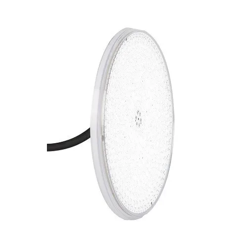 PACK Revestimento completo de nicho de piscina, fibra e betão + disco LED cheio de resina PAR56 35W em Branco 6000K - 9