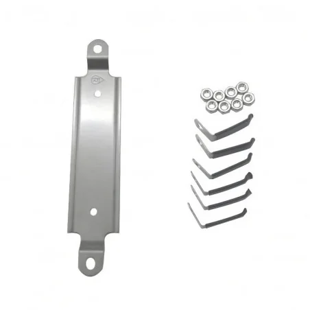 PACK Revestimento completo de nicho de piscina, fibra e betão + disco LED cheio de resina PAR56 35W em Branco 6000K - 2