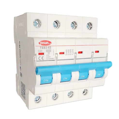 Interruptor automático magnetotérmico de 4P 6kA 10-25A
