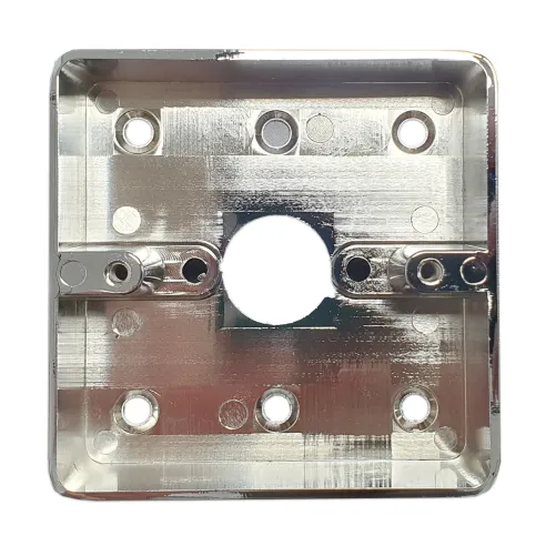 Caja en acero inoxidable para pulsador piezo eléctrico - 2