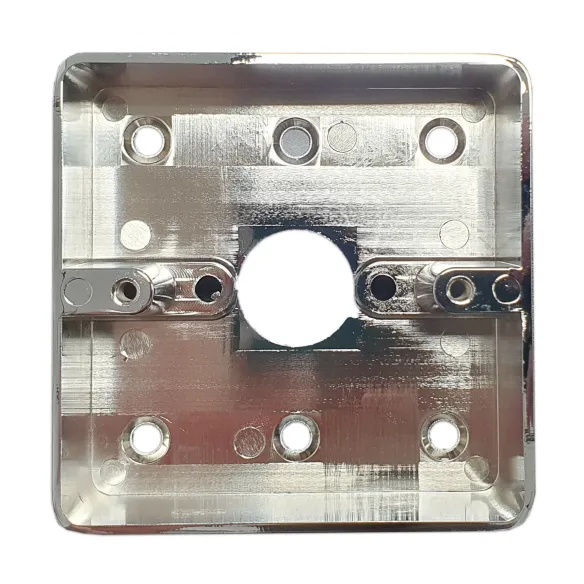 Caja en acero inoxidable para pulsador piezo eléctrico - 2