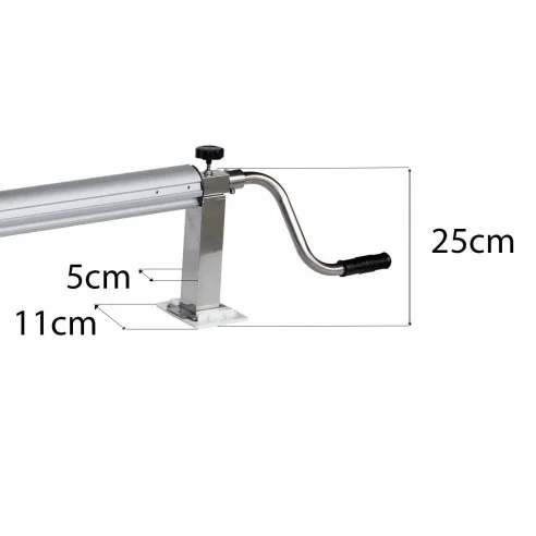 Crank winder for in-ground and above-ground pools - 2