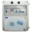 Painel eléctrico da piscina adequado para clorador e contactor do motor com transformador de 50W - 1