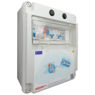 Cuadro eléctrico para piscina con transformador apto para Clorador - 1 - 2