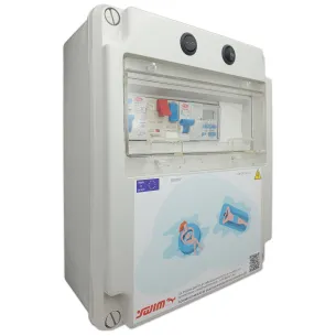 Tableau électrique pour piscine avec transformateur et contacteur pour moteur - 2 - 2
