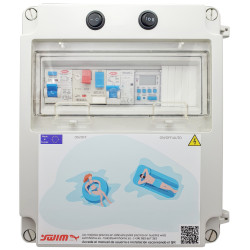 Painel eléctrico para piscina com transformador e contactor para motor - 2 -