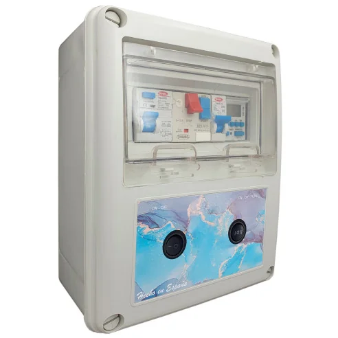 Electrical panel for swimming pool with transformer 50W 3
