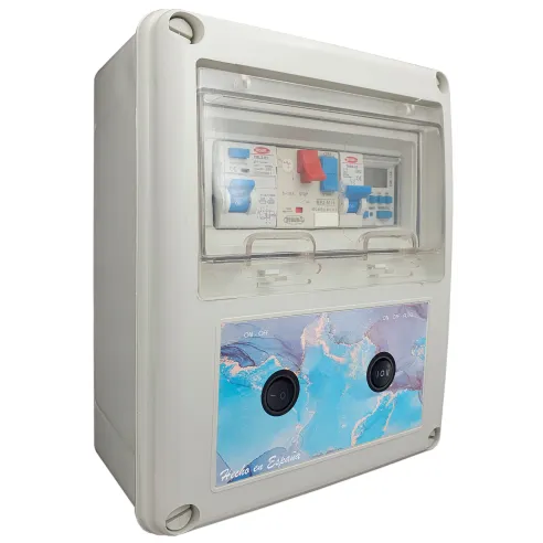 Tableau électrique pour piscine avec transformateur 60W DC 3