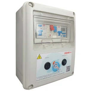 Tableau électrique pour piscine avec transformateur 60W DC 2