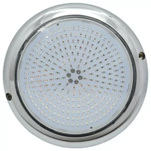 Spot LED blanc Ø15cm en acier inoxydable : Spots à LED - Blanc 6000k, Puissance - 15W