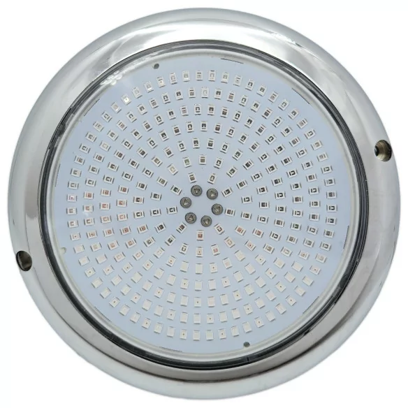 Projector LED branco Ø15cm em aço inoxidável - 1